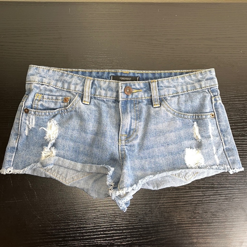 F21 Jean shorts